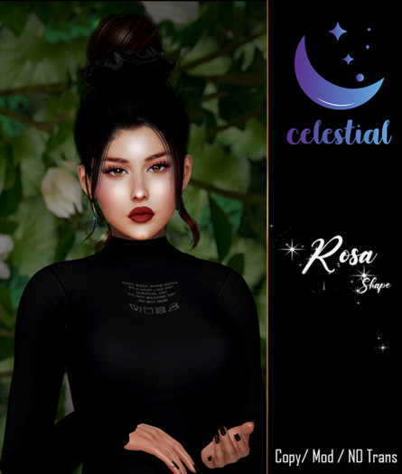 Celestial: Shape Rosa Genus Head - Classic Face W001