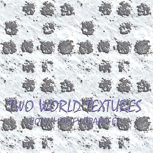 Snow on Cobbles Gray Seamless Texture