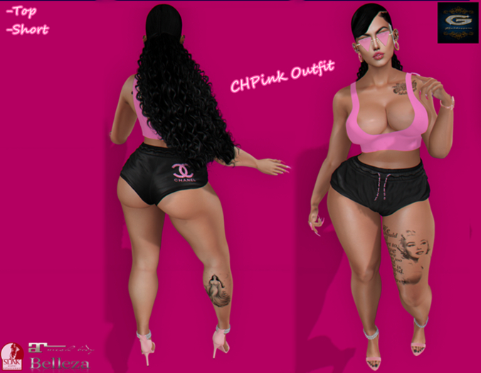 ::G.B-CHPink Outfit::