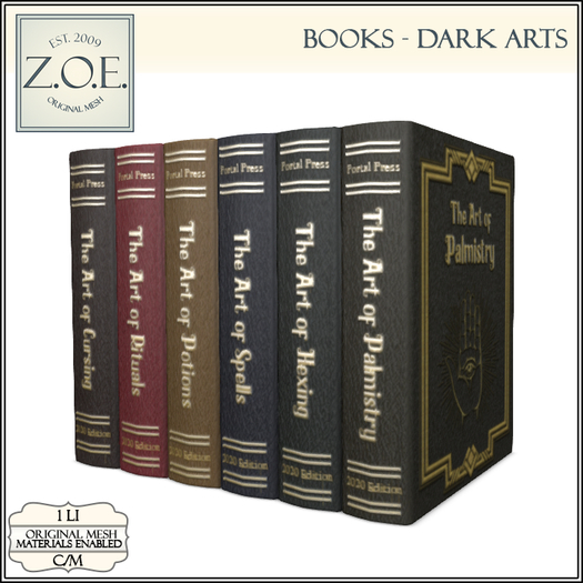 Z.O.E. Books - Dark Arts