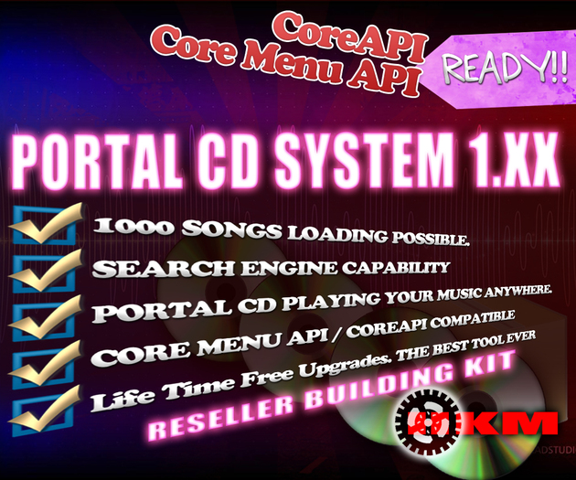 CD★HKM★PORTAL★MUSIC! ResellerKIT - SIMPLY THE BEST PORTAL SYSTEM IN ALL TIME.