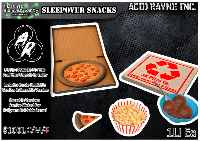 <AR> Ultimate Slumber Party - Sleepover Snacks
