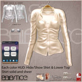 Baiastice_Button Up Shirt-Champagne