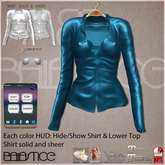 Baiastice_Button Up Shirt-Blue