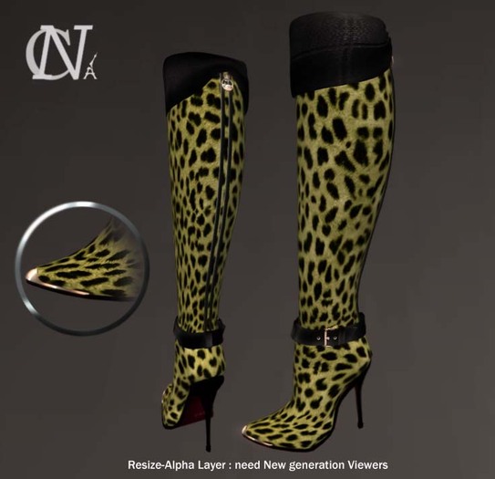 Feline Boots NCparis Green