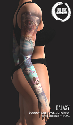 DO INK TATTOO GALAXY ARMS