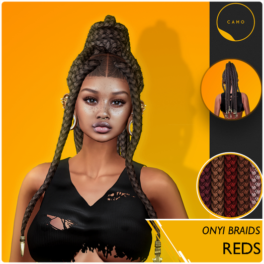 CAMO - Onyi Braids - Reds