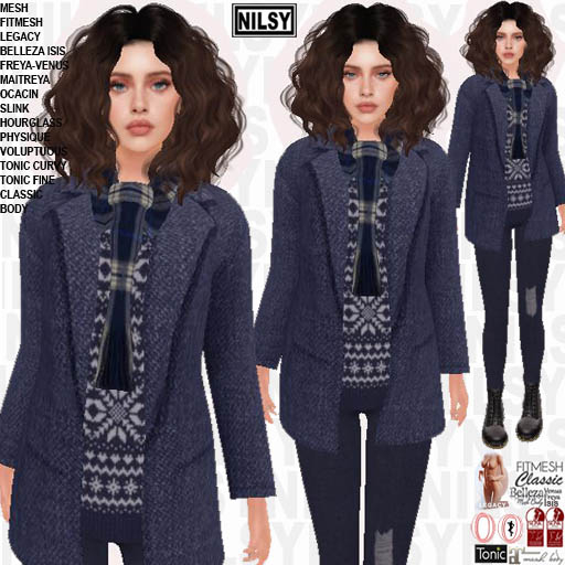 TWEED JACKET OUTFIT,ALL BODIES