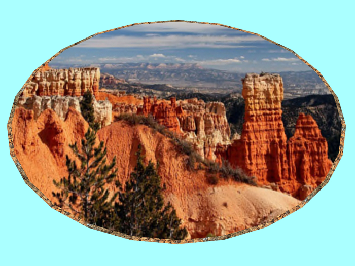 Retro Landscape-Bryce Canyon
