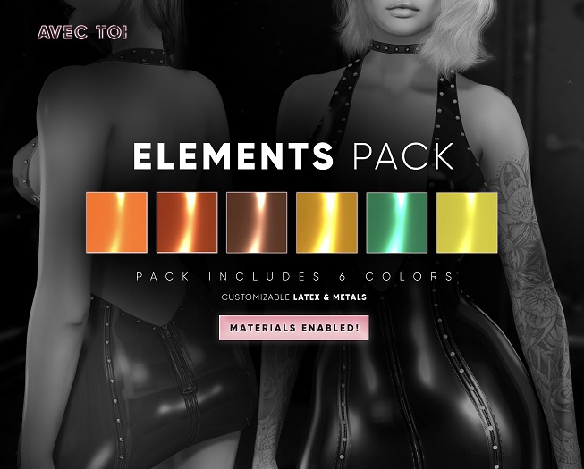 AVEC TOI - Vixen Mini Dress ELEMENTS PACK