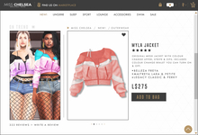 .miss chelsea. Myla Jacket Coral