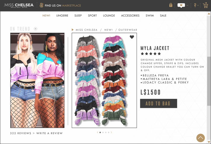 .miss chelsea. Myla Jacket Fatpack