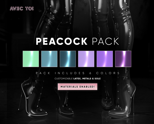 AVEC TOI - Vixen Boots PEACOCK PACK