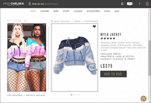 .miss chelsea. Myla Jacket Sky