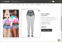 .miss chelsea. Myla Shorts Acid