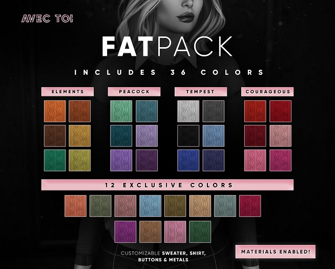 AVEC TOI - Lana Sweater FATPACK