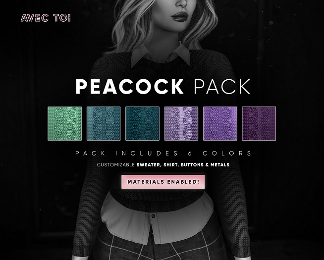 AVEC TOI - Lana Sweater PEACOCK PACK