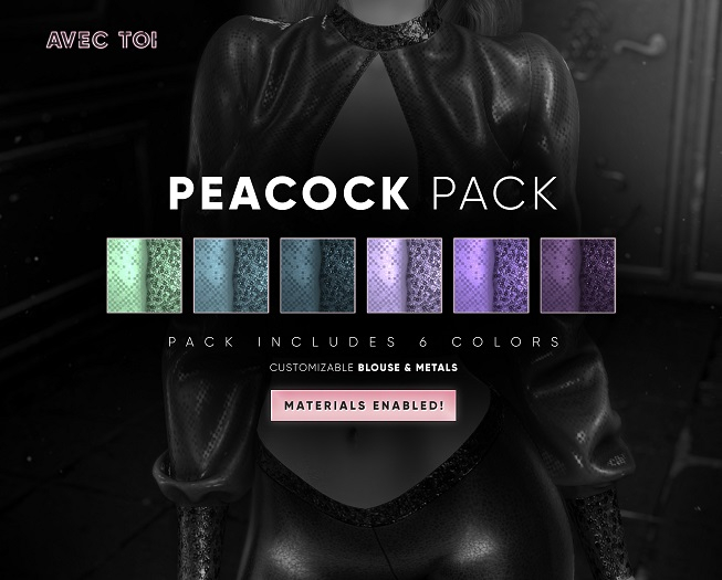 AVEC TOI - Night Fever Blouse PEACOCK PACK