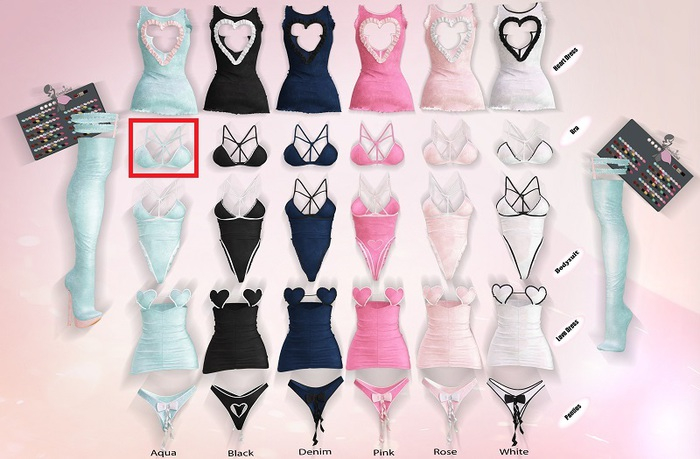 _CandyDoll_ Amada Bra Aqua - Maitreya