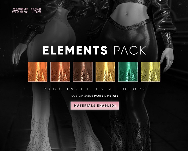 AVEC TOI - Night Fever Pants ELEMENTS PACK