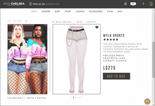 .miss chelsea. Myla Shorts White