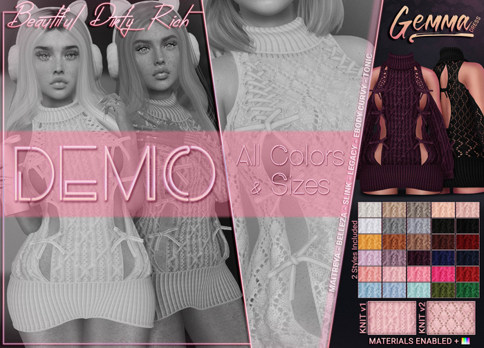 *B.D.R.* Gemma -Dress- DEMO