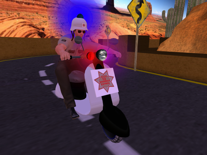Police Scooter