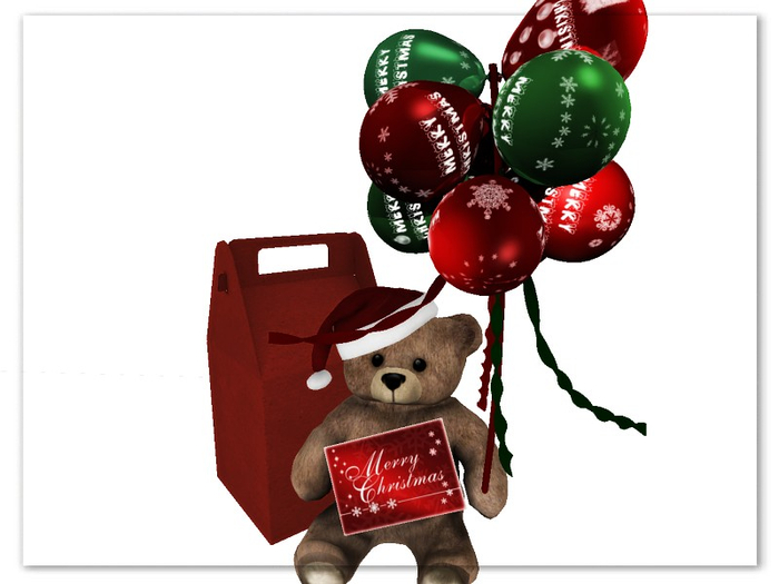[AE] Gift Shop - Jolly Bear with Balloons