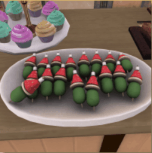 DFS Xmas Grinch Santa Snacks