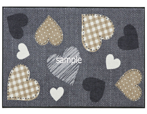 ^Dejavu^ Full Perm Valentines Heart Rug 02