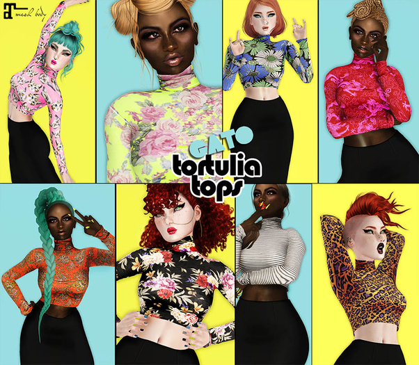 GATO- Tortulia Tops FATPACK <3
