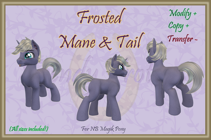 {TT} Frosted Mane & Tail