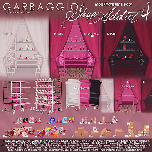 02. Garbaggio // Shoe Altar - Pink RARE