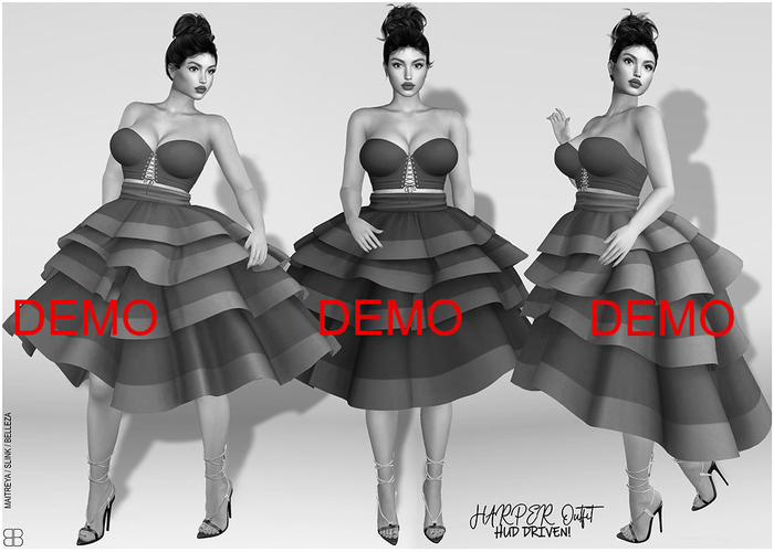 ★HARPER Outfit HUD DRIVEN ★DEMO★