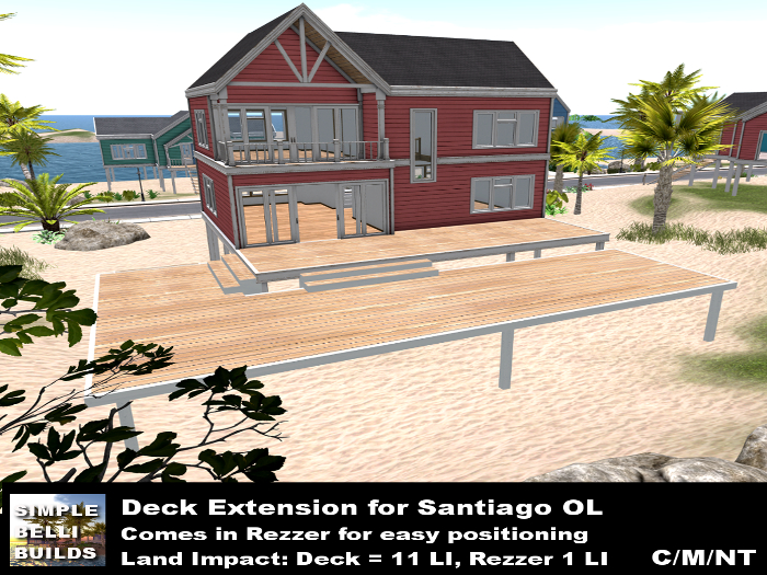 SBB - Deck Extension for Santiago OL - Add