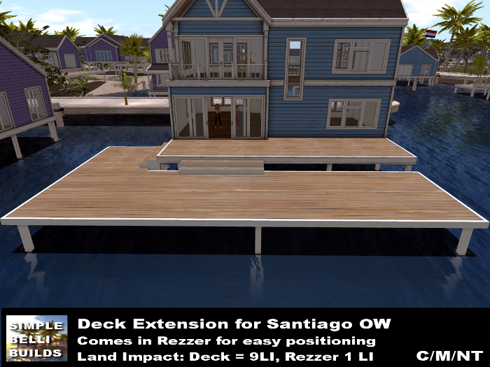 SBB - Deck Extension for Santiago OW - Add