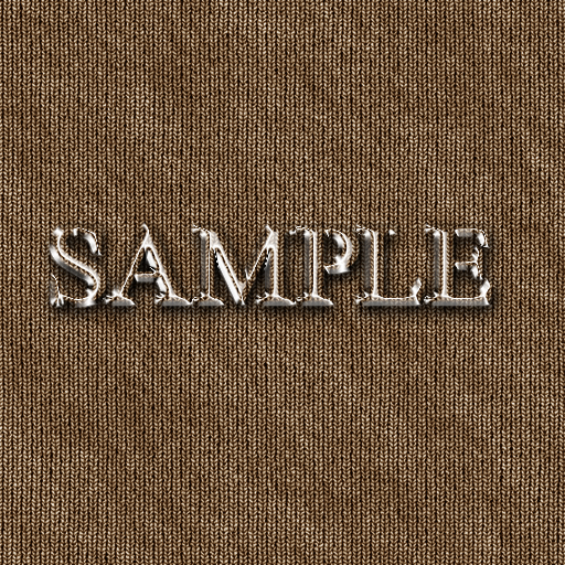 Zoy Texture [ Fine Knit 04 ] Seamless - Brown