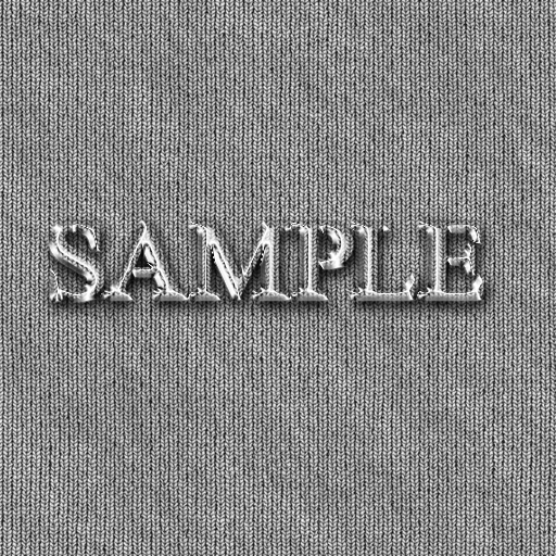 Zoy Texture [ Fine Knit 04 ] Seamless - Gray