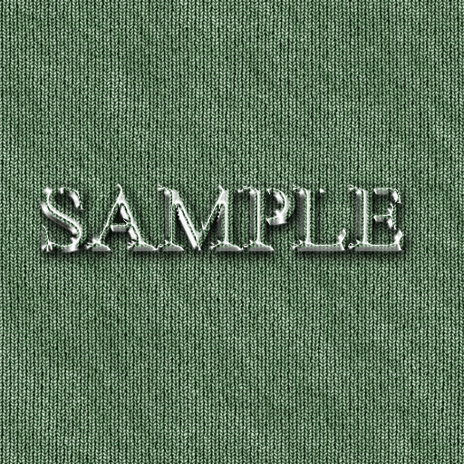 Zoy Texture [ Fine Knit 04 ] Seamless - Green