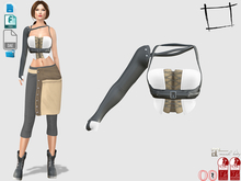 Dae Obj FBX For Medieval One Sleeve Corset Top Slink, Maitreya, Voluptuous, Ocacin Standard