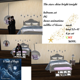 The stars shine bright tonight bedroom set PG-BOX