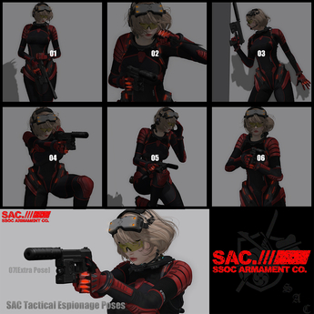 Second Life Marketplace - [R2xSAC] MGS Poses(Wear Me!)