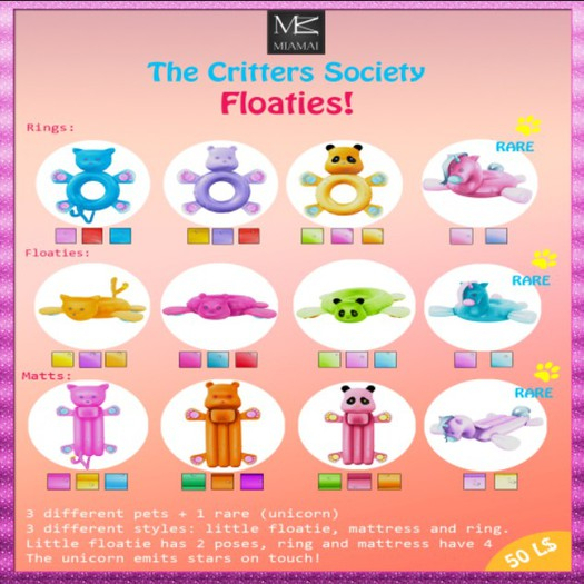 MIAMAI_TCS_Floatie Kitty Yellow
