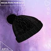 ll Arya ll Mesh _ Pom Pom Hat