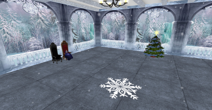 ~FT~ Winter  ball room sky