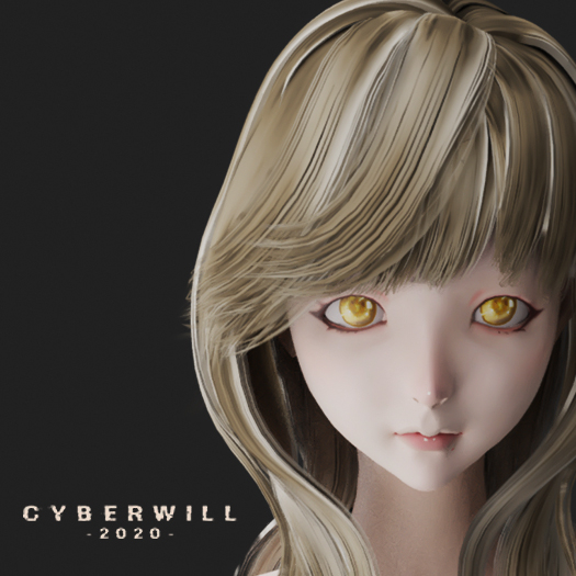 CYBERWILL ♥ Christmas Girl Hair #1