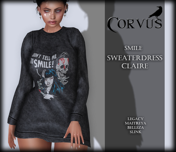 Corvus : Smile Sweaterdress Claire