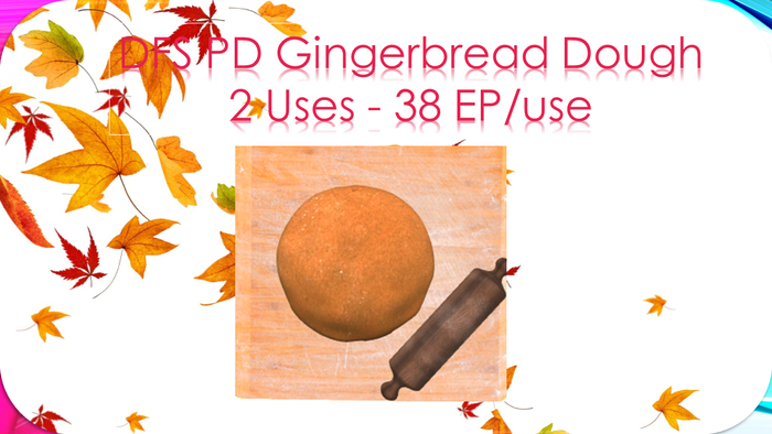 DFS TEXTURE ONLY GINGERBREAD DOUGH 