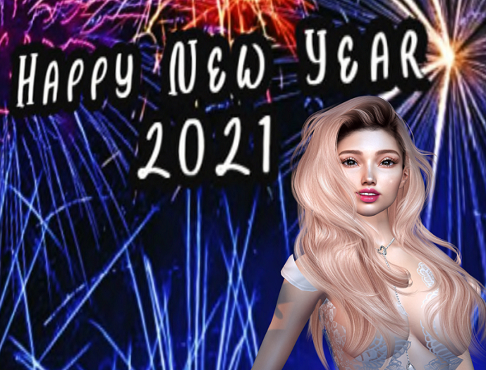 FREE GIFT - *PS* - Perfect Shapes - Happy New Year 2021 Backdrop
