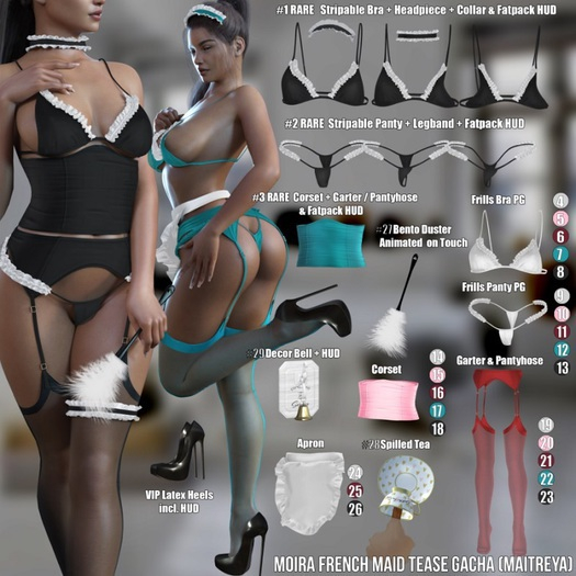 #9 *Vanilla Bae* {Moira} Panty - M - Gray MAITREYA